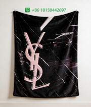 Yves Saint Laurent Throw Blankets